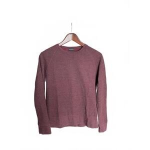 Banana Republic Heathered Burgundy Pullover Sweater Men’s S